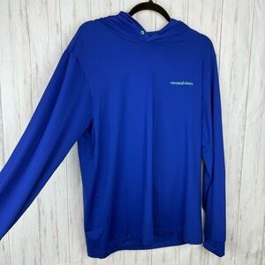 Vineyard vines performance men’s medium hooded long sleeve